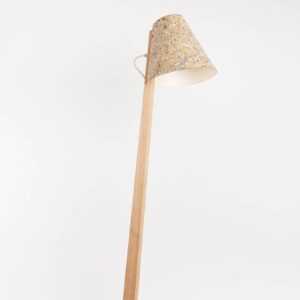 ALMUT 1411 stojací lampa oblá Ø30cm alpská louka