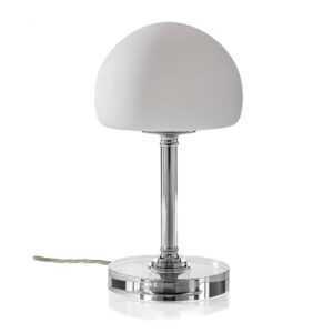 Ancilla - chromovaná stolní lampa LED se stmívačem