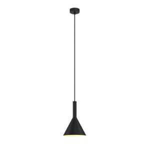 Arcchio Tadej závěs. světlo 1žár. 19 cm černo-bílé