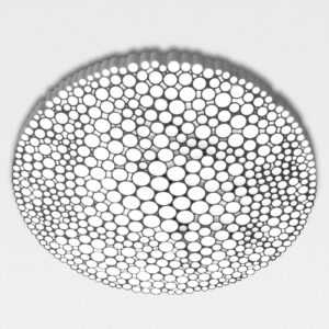 Artemide Calipso LED stropní světlo 3000K aplikace