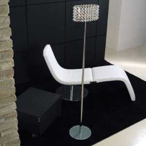 BACCARAT křišťálová stojací lampa