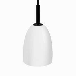 Dyberg Larsen Jazz závěsné světlo opál/černá 12 cm