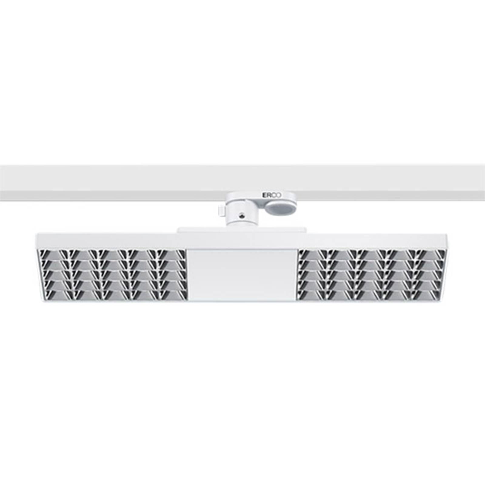 ERCO Jilly 230V BT 15W oval wide 840 bílá/stříbrná