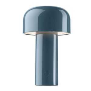 FLOS Bellhop dobíjecí LED stolní lampa šedomodrá