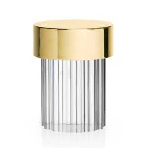 FLOS Last Order LED stolní lampa vlnitá IP20 zlatá