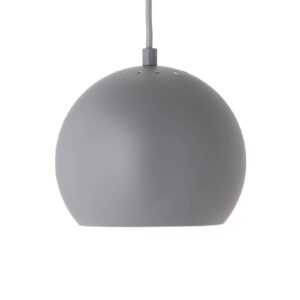FRANDSEN Ball závěsné světlo Ø 18 cm světle šedá