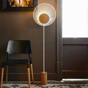 Forestier Oyster designová stojací lampa