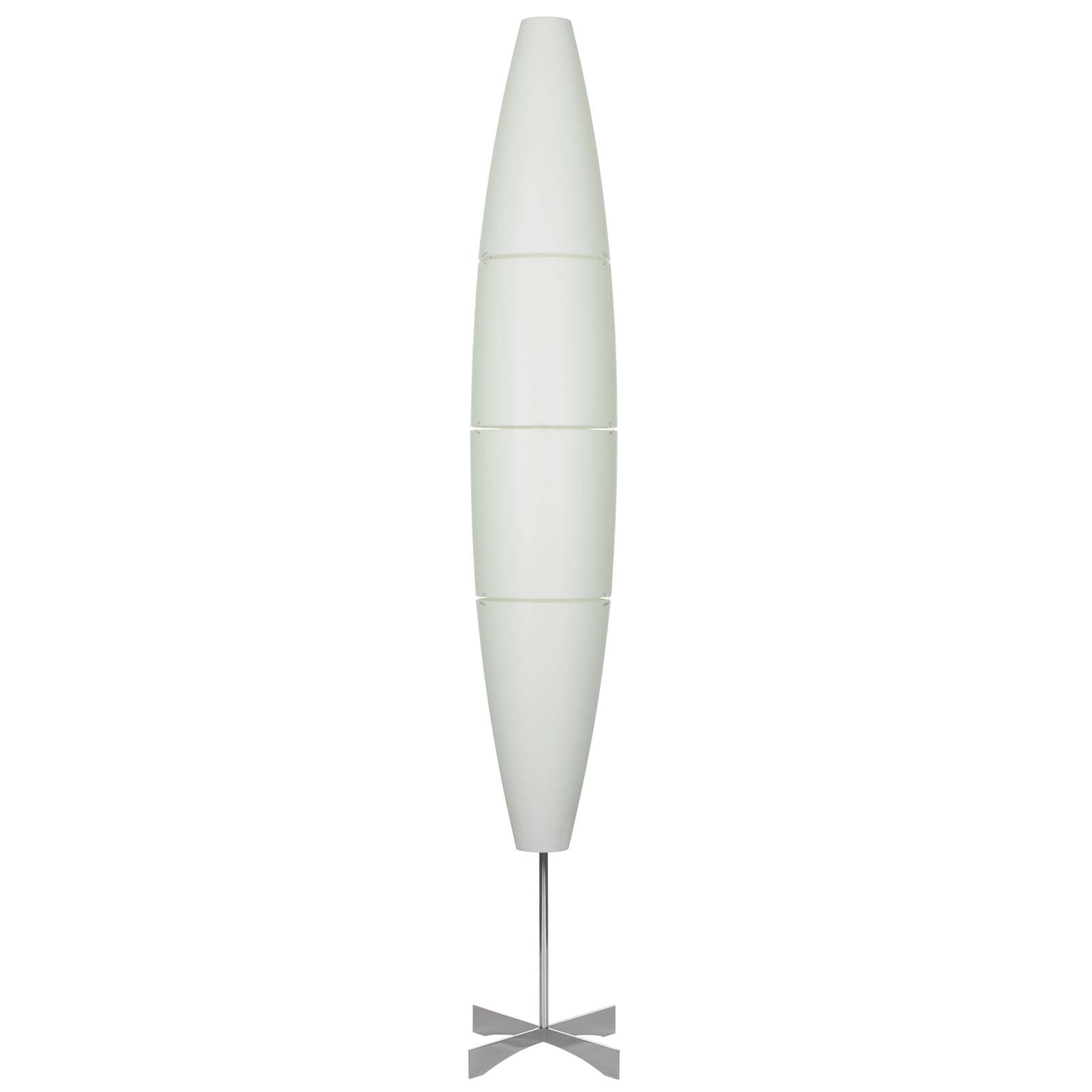 Foscarini Havana stojací lampa se stmívačem bílá