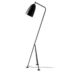 GUBI Gräshoppa trojnohá stojací lampa černá