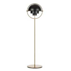 GUBI Multi-Lite stojací lampa mosaz/černá