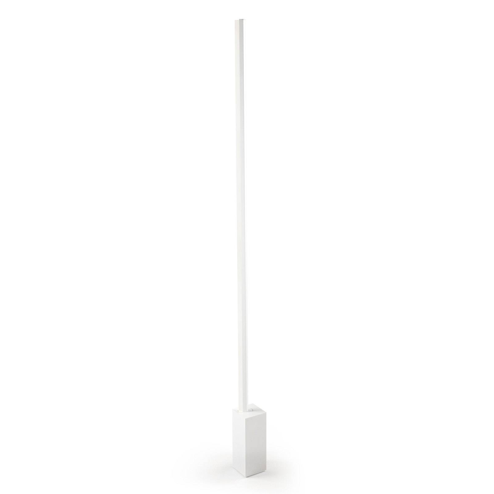 Grok Circ LED stojací lampa z hliníku se stmívačem