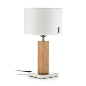 HerzBlut Dana stolní lampa dub přírodní bílá