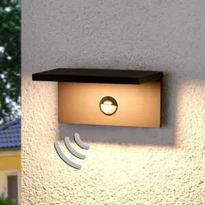 Hranatá venkovní LED lampa Darina