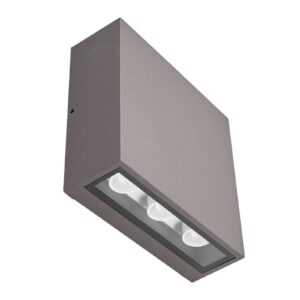 Hranatá venkovní LED lampa Trixy