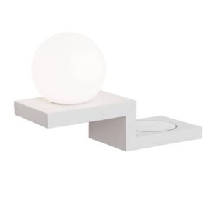 LED nástěnné světlo Snowball s induktivní plochou