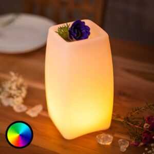 LED stolní lampa Stele s baterií ovládání aplikací