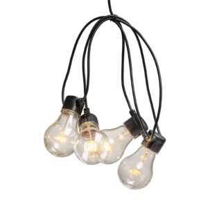 LED světelný řetěz žhavicího vlákno jantar 5x