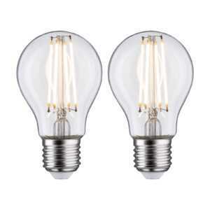 LED žárovka E27 7W filament 2700K čirá balení 2ks