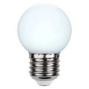 LED žárovka E27 G45 pro světelný řetěz