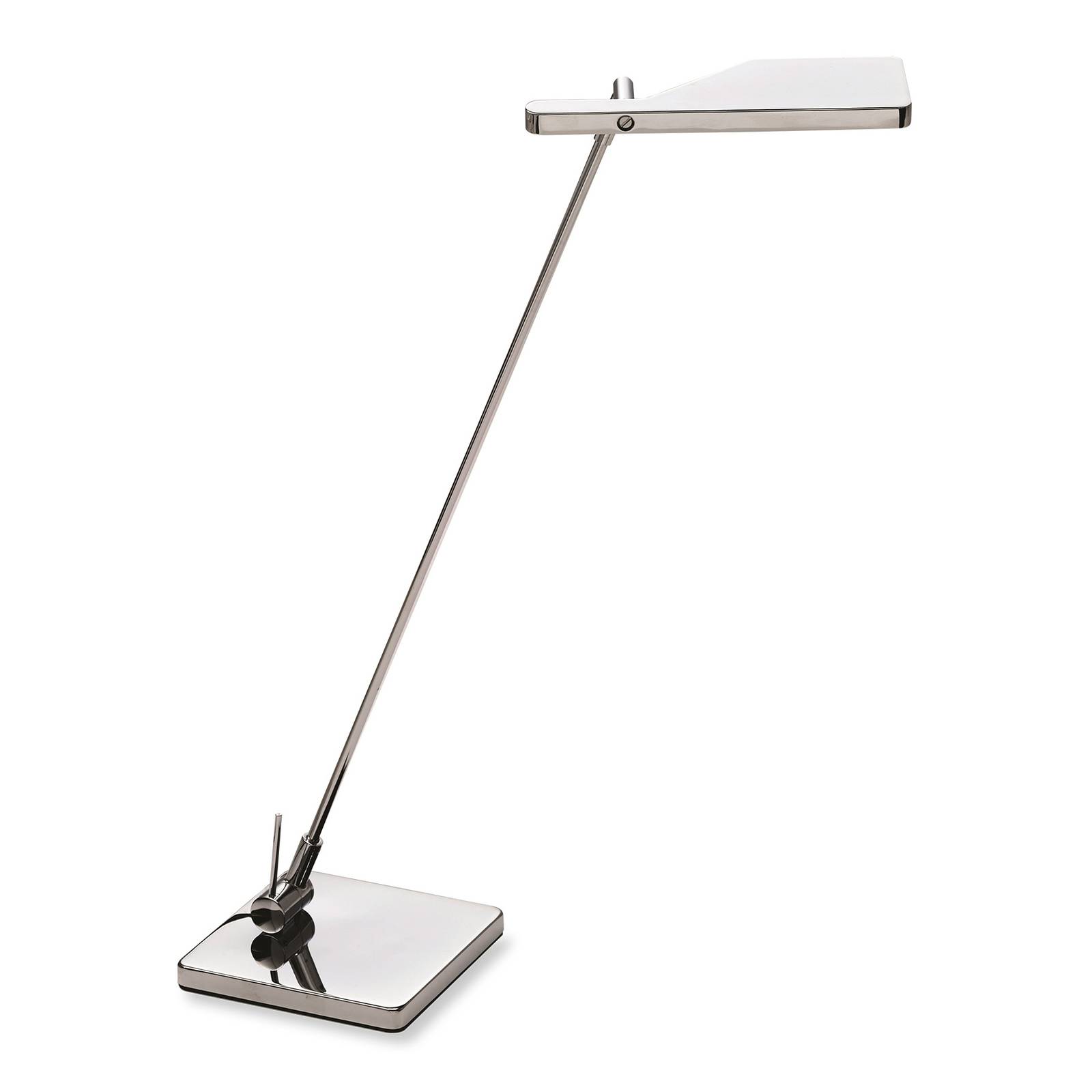 LEDS-C4 Elva LED stolní lampa 3 000 K chrom