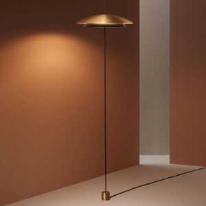 LEDS-C4 Noway Double LED stojací lampa zlatá/černá