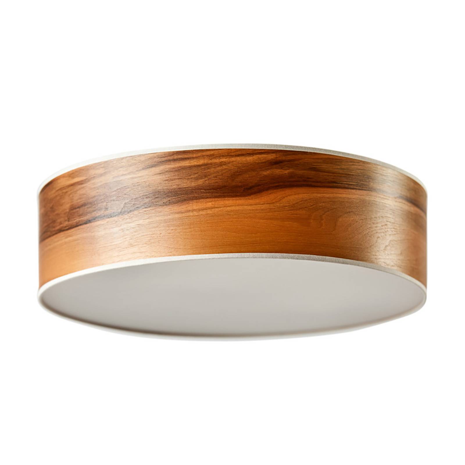 LeuchtNatur Discus stropní světlo 55cm ořech