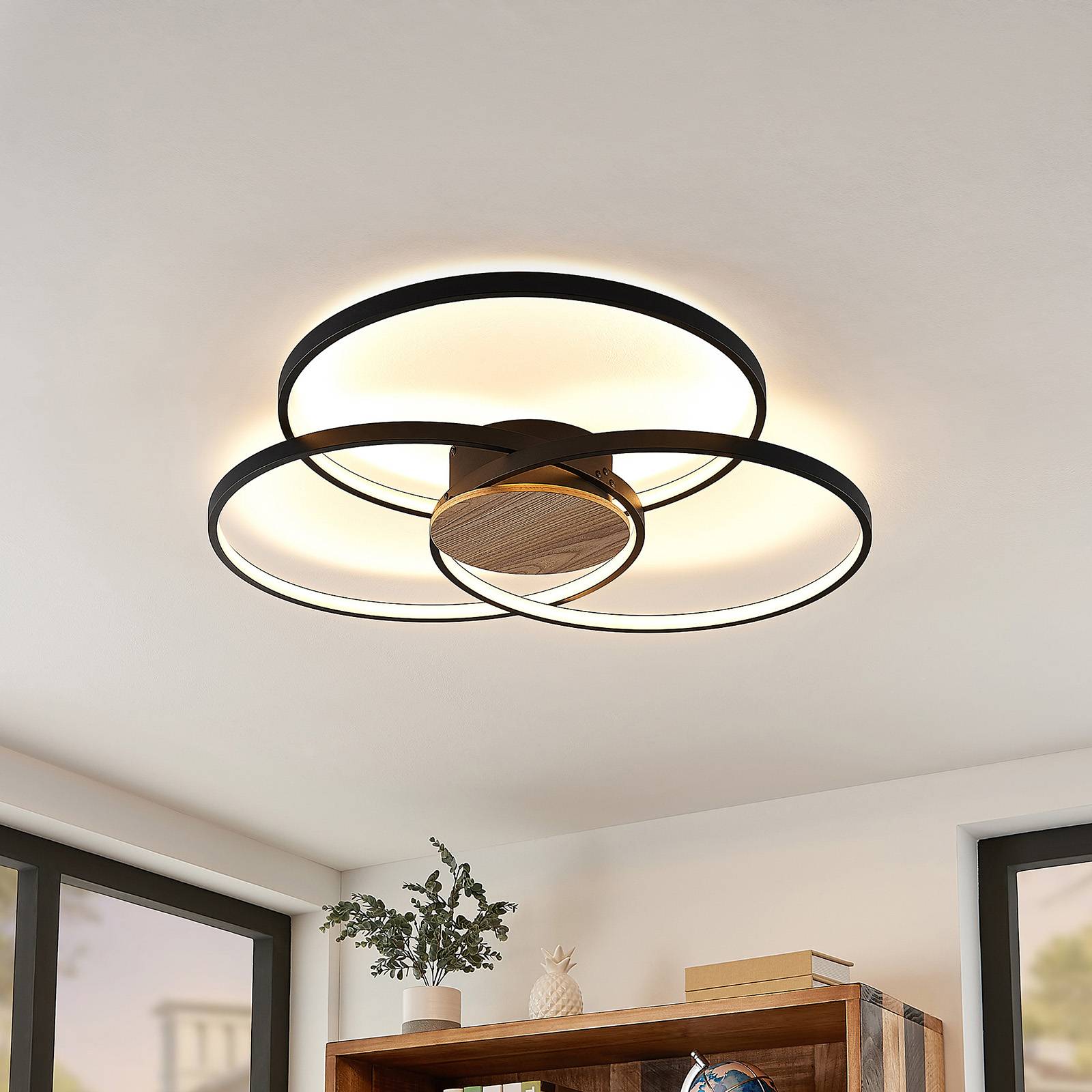 Lindby Riley LED stropní světlo