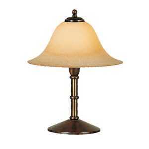 Menzel Anno 1900 stolní lampa kouřové sklo Scavo