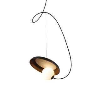 Milan Wire závěsné světlo Ø 24 cm měď metalíza