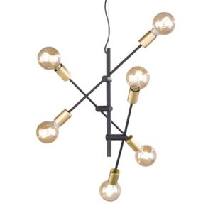 Minimalistické závěsné světlo Cross