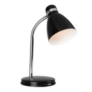 Moderní stolní lampa CYCLONE černá