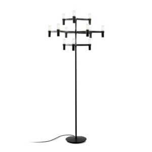 Nemo Crown Major stojací lampa 12 zdrojů černá