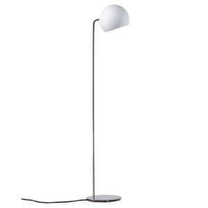 Nyta Tilt Globe Floor stojací lampa nerez bílá