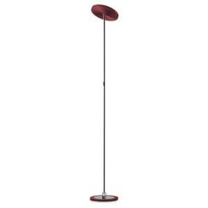 OLIGO Decent Max LED stojací lampa červená matná