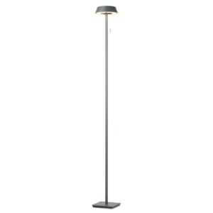 OLIGO Glance LED stojací lampa šedá matná