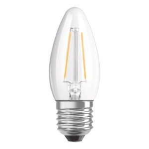 OSRAM LED žárovka E27 4W Classic B 2.700K čirá