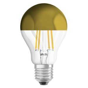 OSRAM LED žárovka E27 Mirror zlatá 7W 2 700K