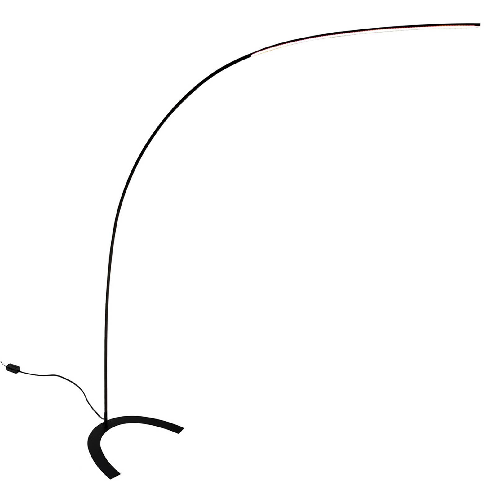 Oblouková stojací LED lampa Danua
