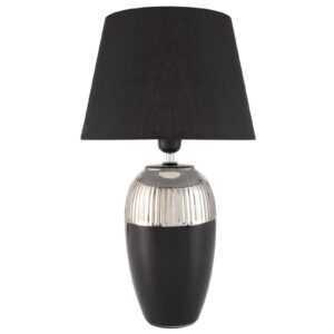 Pauleen Midnight Beauty stolní lampa černá/stříbro