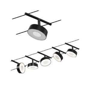Paulmann Circle LED lankový systém 5 zdrojů černá