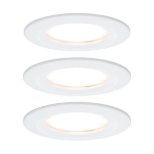Paulmann Nova LED podhledové světlo 3ks pevné bílé