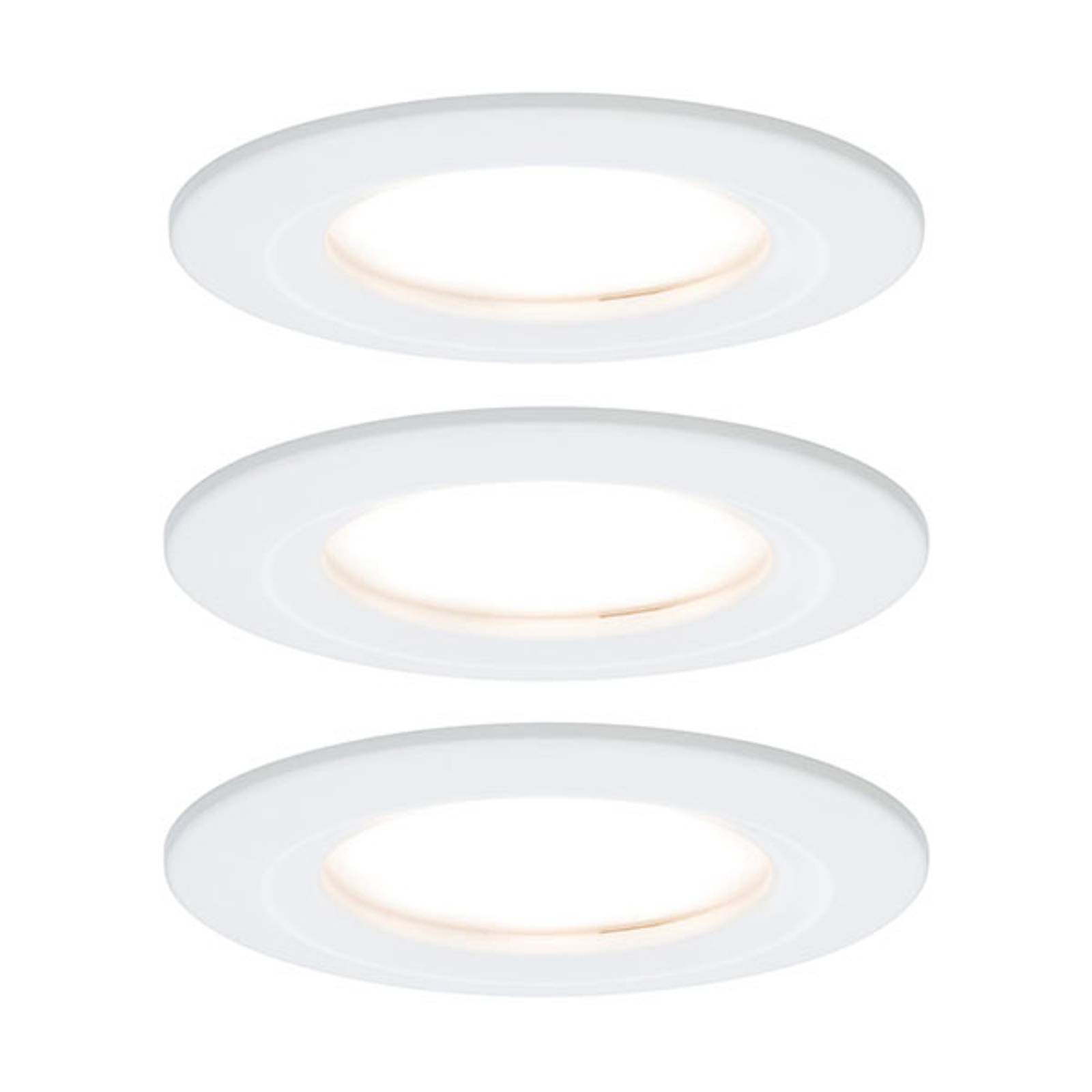 Paulmann Nova LED podhledové světlo 3ks pevné bílé