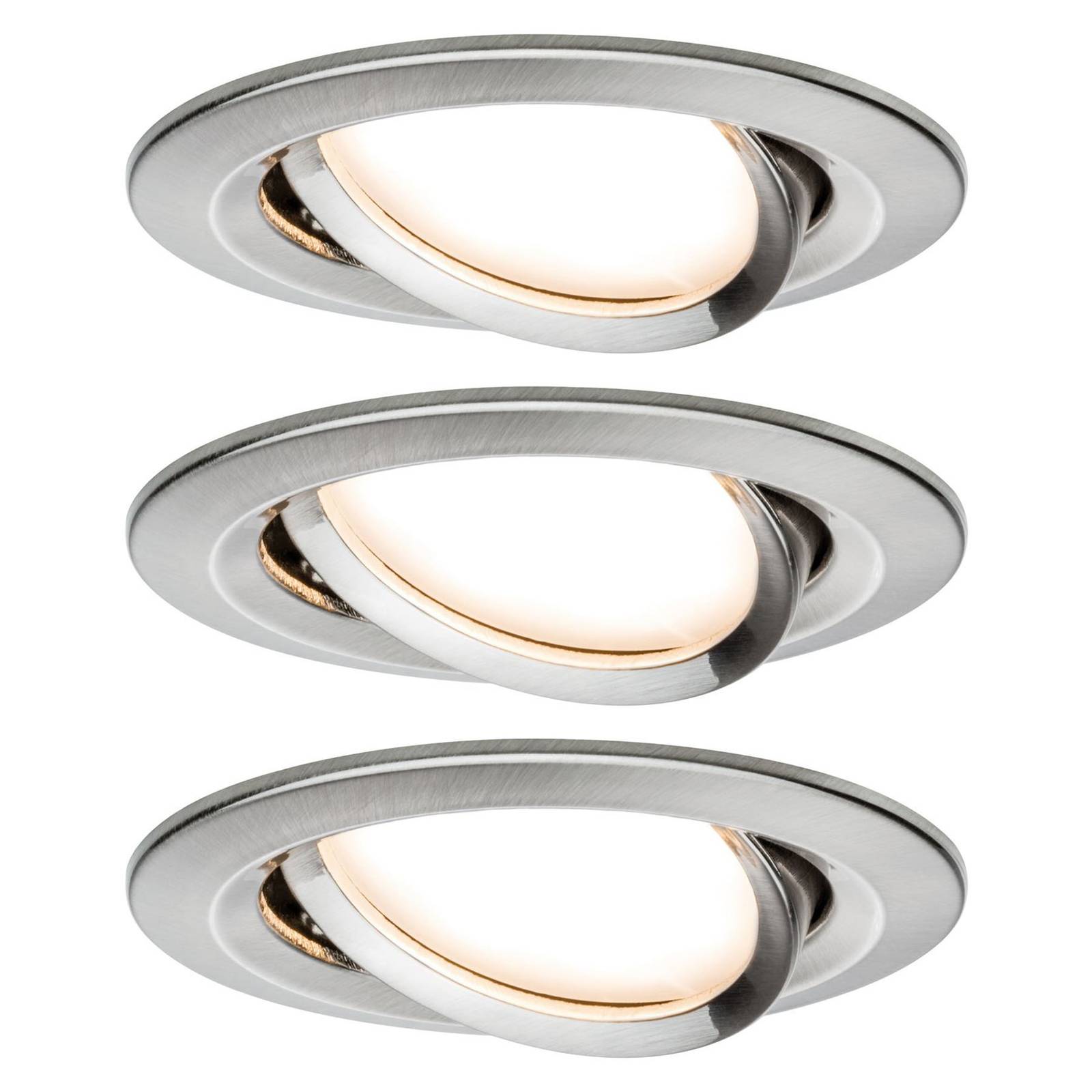 Paulmann Nova LED spot 3ks naklápěcí