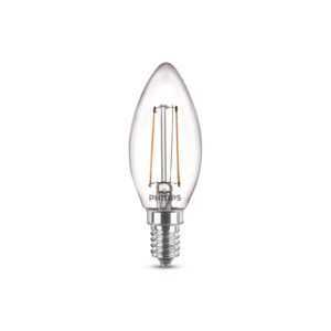 Philips LED svíčka filament E14 2W 2 700K 2ks