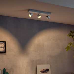 Philips Star LED reflektor bílý 3žár. WarmGlow