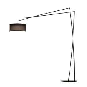 Prandina Effimera F50 stojací lampa černá lesklá