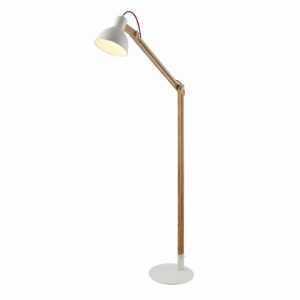 Shivanja - stojací lampa ze dřeva a kovu
