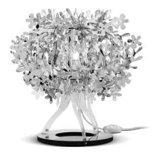 Slamp Fiorellina - stříbrná stolní lampa