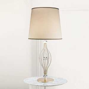 Slonovinová stolní lampa ANOUK