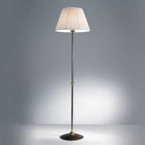Stojací lampa Classic s textilním stínidlem